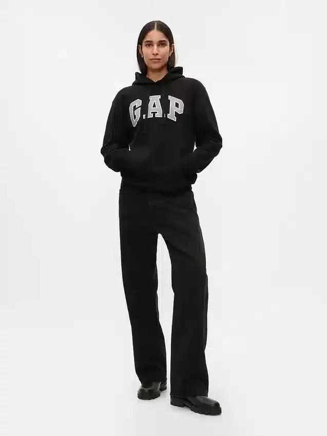 Sudadera con capucha para adulto Vintagesoft Arch Logo