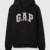 Sudadera con capucha para adulto Vintagesoft Arch Logo