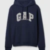 Sudadera con capucha para adulto Vintagesoft Arch Logo