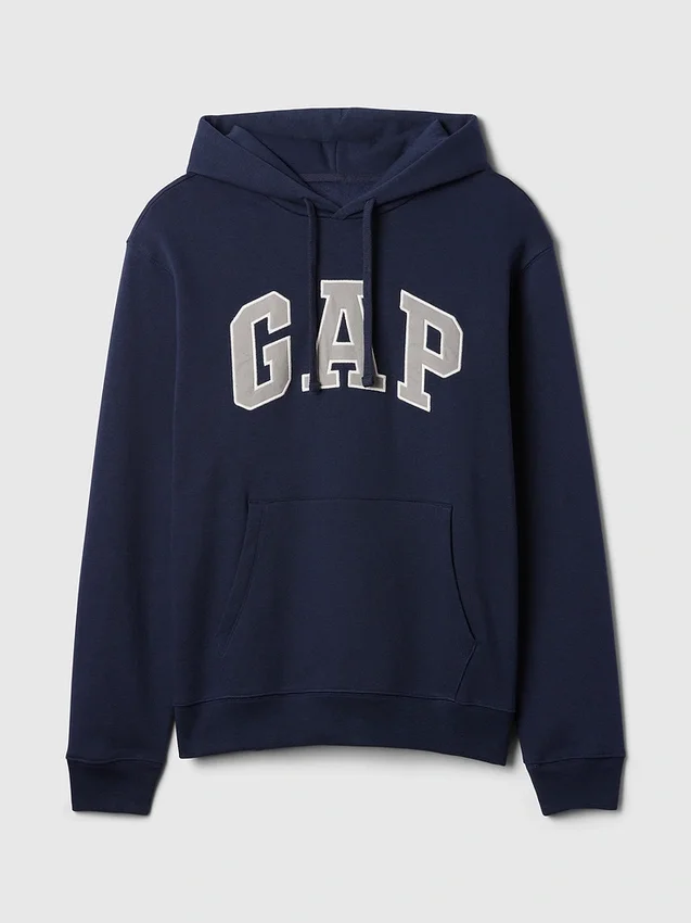 Sudadera con capucha para adulto Vintagesoft Arch Logo