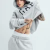 Sudadera con capucha para adulto Vintagesoft Arch Logo