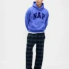 Sudadera con capucha para adulto Vintagesoft con logotipo en felpa