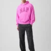 Sudadera con capucha para adulto Vintagesoft con logotipo en felpa