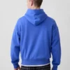Sudadera con capucha para adulto Vintagesoft con logotipo en felpa