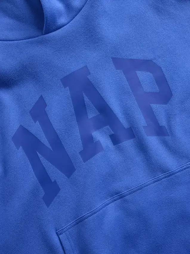 Sudadera con capucha para adulto Vintagesoft con logotipo en felpa