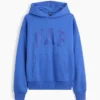 Sudadera con capucha para adulto Vintagesoft con logotipo en felpa