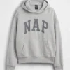 Sudadera con capucha para adulto Vintagesoft con logotipo en felpa