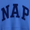 Sudadera con capucha para adulto Vintagesoft con logotipo en felpa