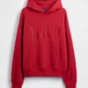 Sudadera con capucha para adulto Vintagesoft con logotipo en felpa