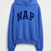 Sudadera con capucha para adulto Vintagesoft con logotipo en felpa
