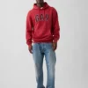 Sudadera con capucha para adulto Vintagesoft Relaxed Logo