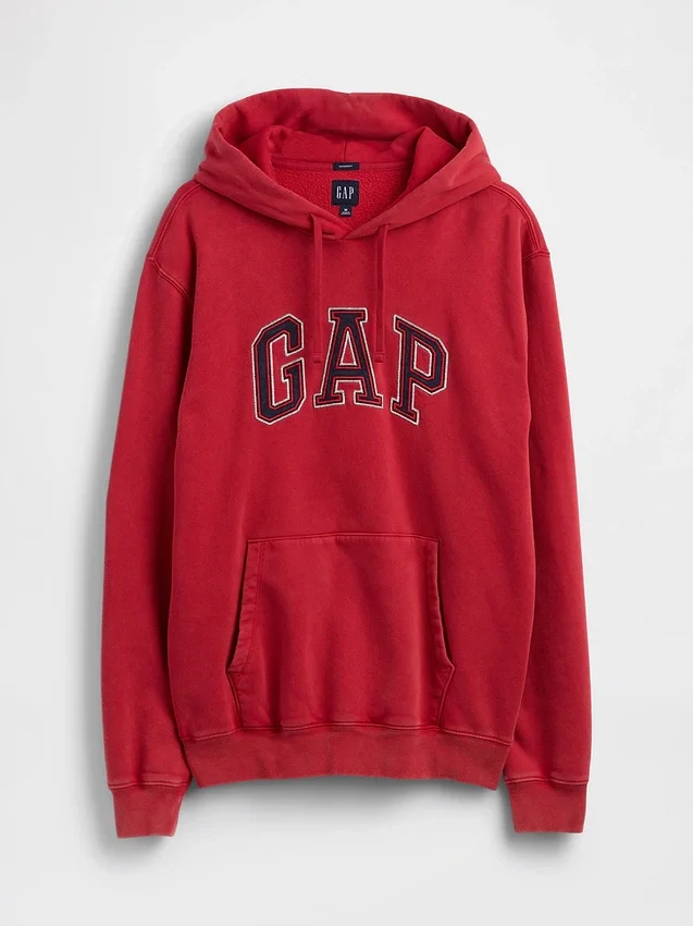 Sudadera con capucha para adulto Vintagesoft Relaxed Logo