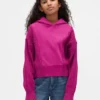 Sudadera con capucha para niños Vintagesoft de mezcla de tejidos