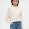Sudadera con capucha para niños Vintagesoft de mezcla de tejidos
