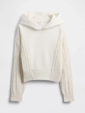 Sudadera con capucha para niños Vintagesoft de mezcla de tejidos