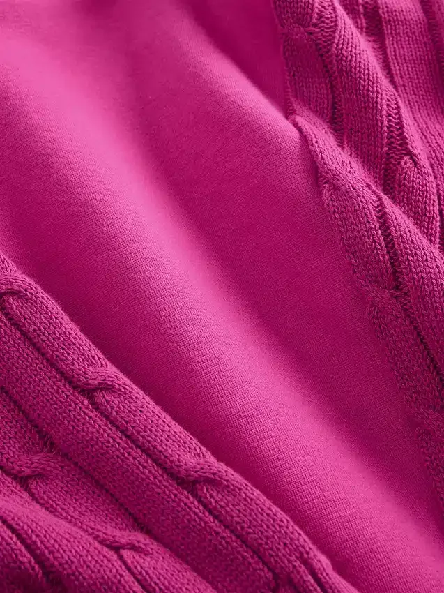Sudadera con capucha para niños Vintagesoft de mezcla de tejidos