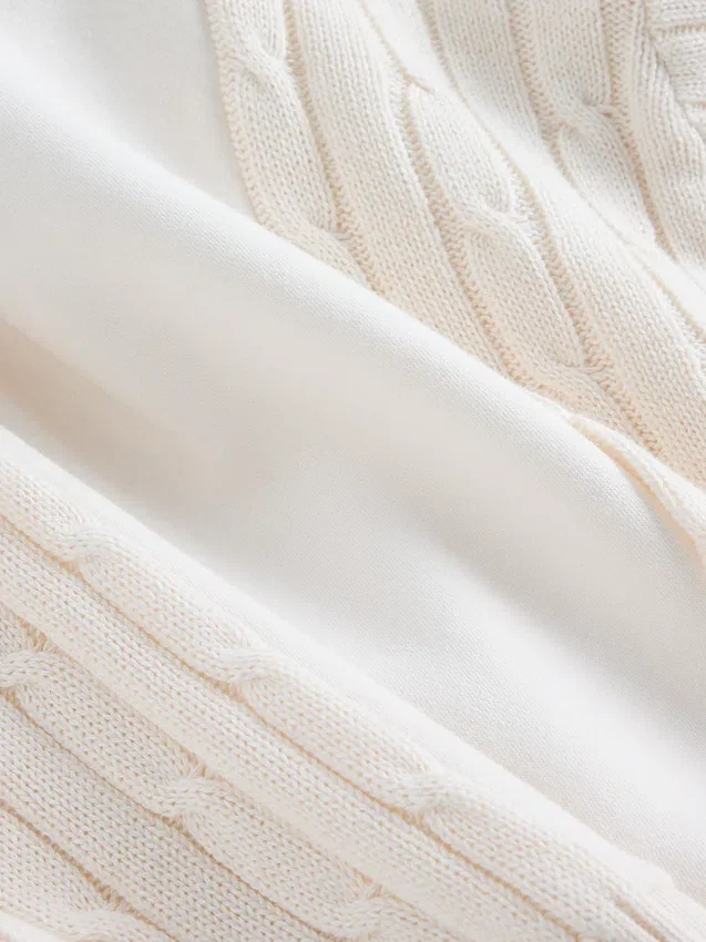Sudadera con capucha para niños Vintagesoft de mezcla de tejidos