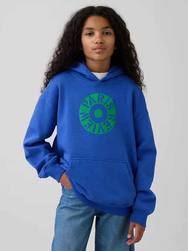Sudadera con capucha Robert Indiana Vintagesoft para niños