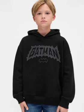 Sudadera con capucha Vintagesoft de Batman para niños