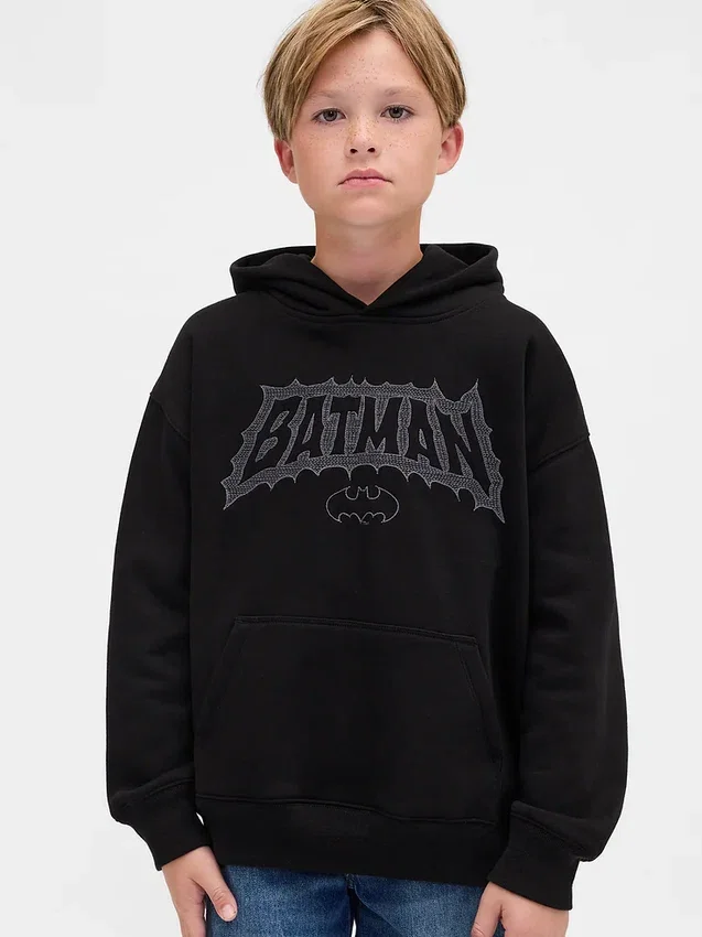 Sudadera con capucha Vintagesoft de Batman para niños