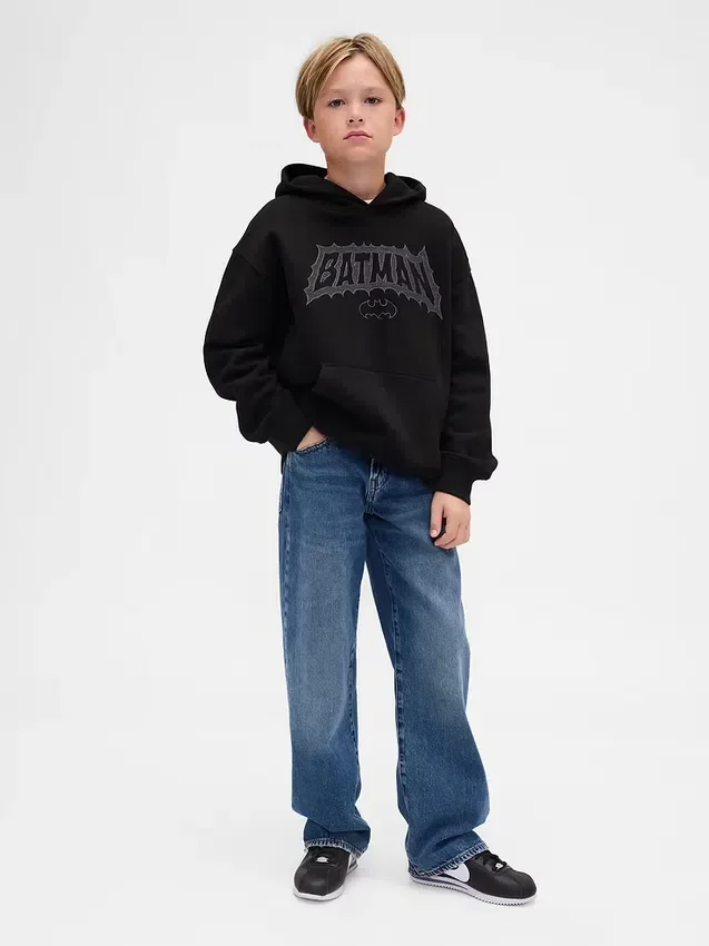 Sudadera con capucha Vintagesoft de Batman para niños