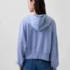 Sudadera con capucha y cremallera de felpa Vintagesoft