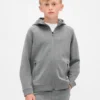 Sudadera con capucha y cremallera GapFit Tech de secado rápido para niños