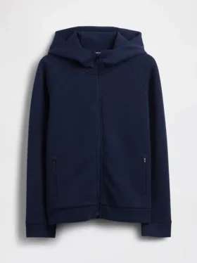 Sudadera con capucha y cremallera GapFit Tech de secado rápido para niños
