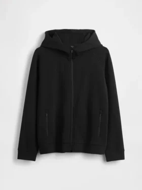 Sudadera con capucha y cremallera GapFit Tech de secado rápido para niños