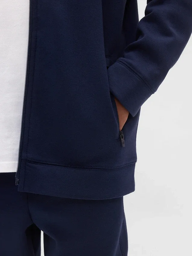 Sudadera con capucha y cremallera GapFit Tech de secado rápido para niños