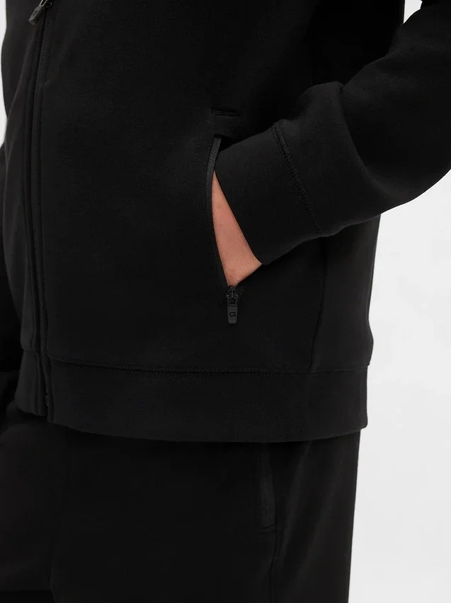 Sudadera con capucha y cremallera GapFit Tech de secado rápido para niños