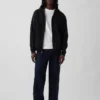 Sudadera con capucha y cremallera holgada Vintagesoft para adulto