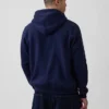 Sudadera con capucha y cremallera holgada Vintagesoft para adulto