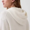 Sudadera con capucha y cremallera oversize de punto Shaker de CashSoft