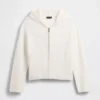 Sudadera con capucha y cremallera oversize de punto Shaker de CashSoft