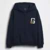 Sudadera con capucha y cremallera oversize Vintagesoft para niños