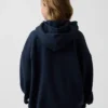 Sudadera con capucha y cremallera oversize Vintagesoft para niños