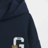 Sudadera con capucha y cremallera oversize Vintagesoft para niños