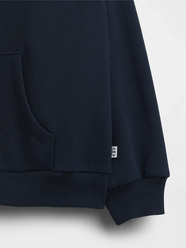 Sudadera con capucha y cremallera oversize Vintagesoft para niños