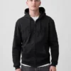 Sudadera con capucha y cremallera para adulto «Vintagesoft Arch Logo»