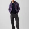 Sudadera con capucha y cremallera para adulto «Vintagesoft Arch Logo»