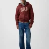 Sudadera con capucha y cremallera para adulto «Vintagesoft Arch Logo»