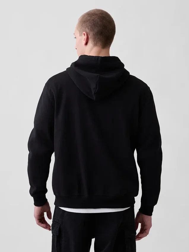 Sudadera con capucha y cremallera para adulto «Vintagesoft Arch Logo»