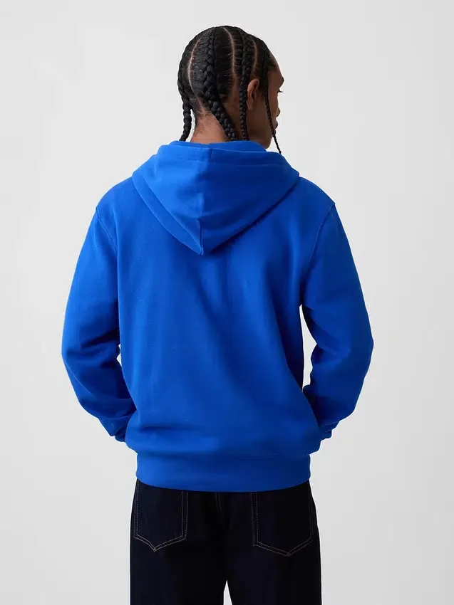 Sudadera con capucha y cremallera para adulto «Vintagesoft Arch Logo»