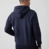 Sudadera con capucha y cremallera para adulto «Vintagesoft Arch Logo»