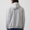 Sudadera con capucha y cremallera para adulto «Vintagesoft Arch Logo»