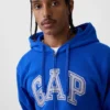 Sudadera con capucha y cremallera para adulto «Vintagesoft Arch Logo»