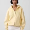 Sudadera con capucha y cremallera para adulto «Vintagesoft Arch Logo»
