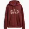 Sudadera con capucha y cremallera para adulto «Vintagesoft Arch Logo»
