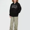 Sudadera con capucha y cremallera para niño con logotipo Vintagesoft